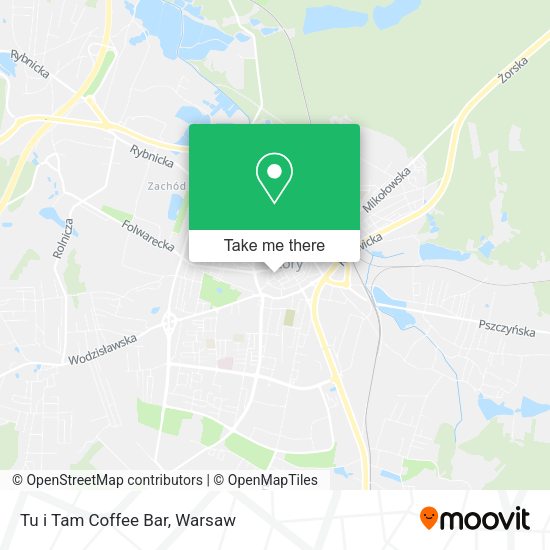 Tu i Tam Coffee Bar map