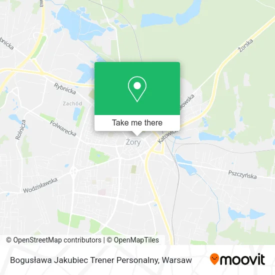 Карта Bogusława Jakubiec Trener Personalny