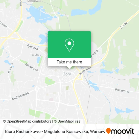 Карта Biuro Rachunkowe - Magdalena Kossowska