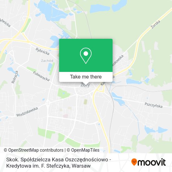 Skok. Spółdzielcza Kasa Oszczędnościowo - Kredytowa im. F. Stefczyka map