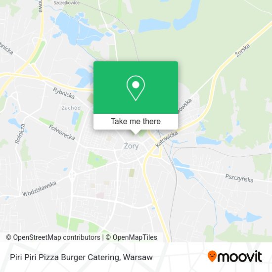 Piri Piri Pizza Burger Catering map