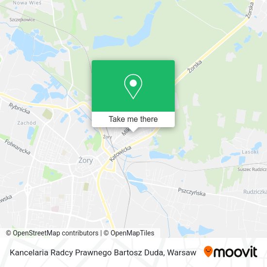 Kancelaria Radcy Prawnego Bartosz Duda map