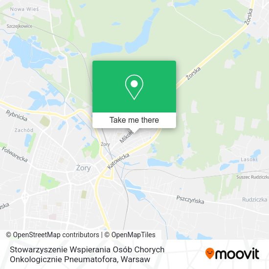 Stowarzyszenie Wspierania Osób Chorych Onkologicznie Pneumatofora map