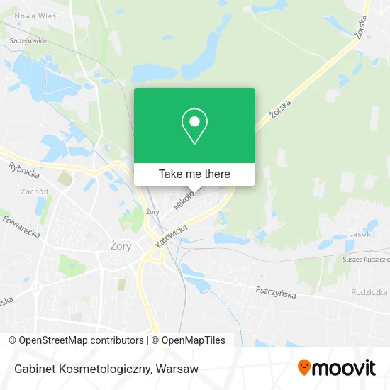 Карта Gabinet Kosmetologiczny