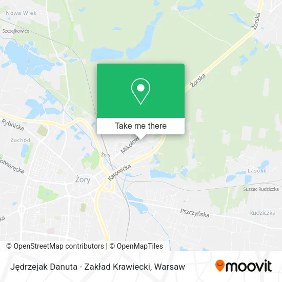 Карта Jędrzejak Danuta - Zakład Krawiecki