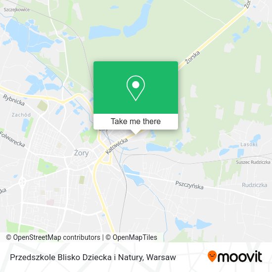 Przedszkole Blisko Dziecka i Natury map