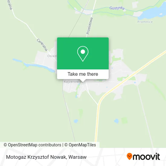 Карта Motogaz Krzysztof Nowak