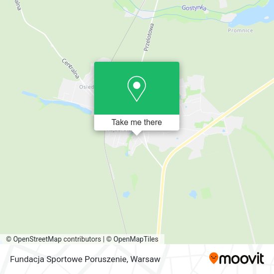 Fundacja Sportowe Poruszenie map