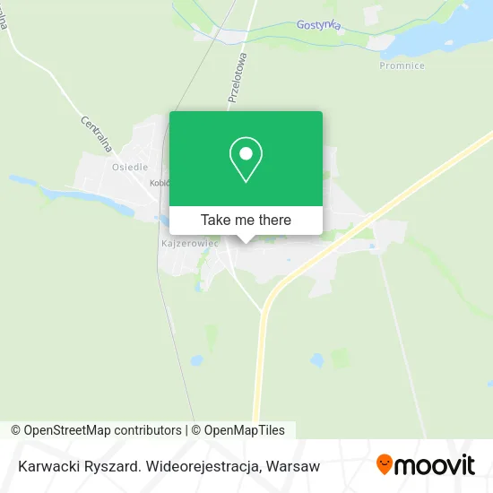 Карта Karwacki Ryszard. Wideorejestracja