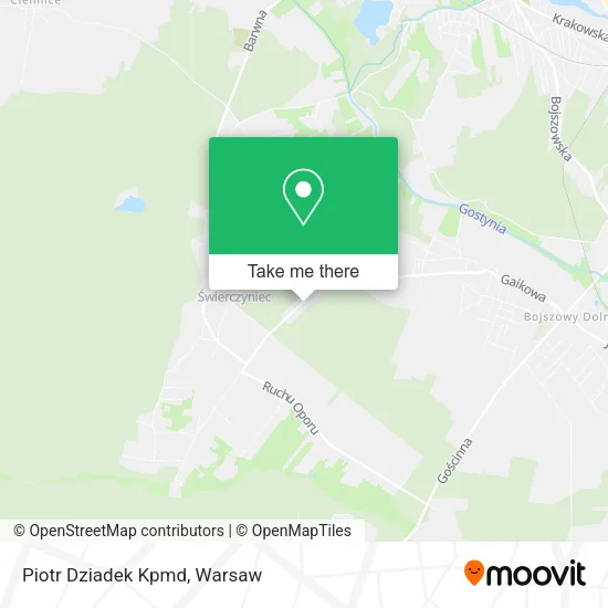 Piotr Dziadek Kpmd map