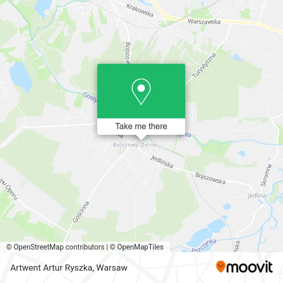 Artwent Artur Ryszka map