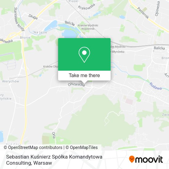 Sebastian Kuśnierz Spółka Komandytowa Consulting map