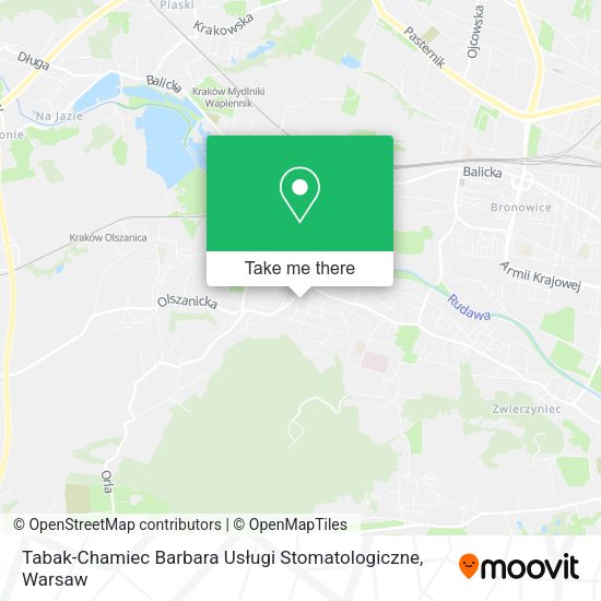 Tabak-Chamiec Barbara Usługi Stomatologiczne map