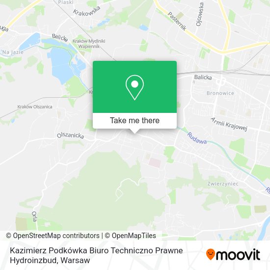 Карта Kazimierz Podkówka Biuro Techniczno Prawne Hydroinzbud