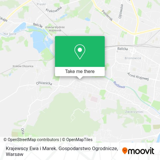 Krajewscy Ewa i Marek. Gospodarstwo Ogrodnicze map