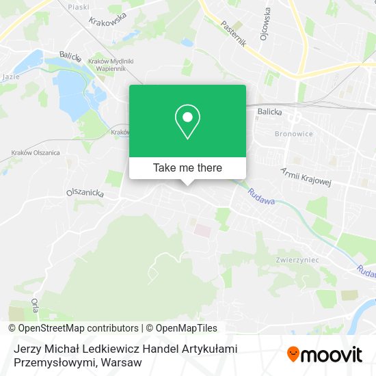 Jerzy Michał Ledkiewicz Handel Artykułami Przemysłowymi map