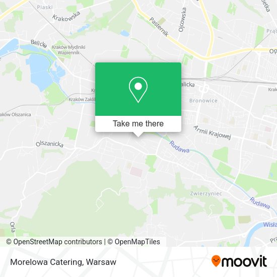 Morelowa Catering map