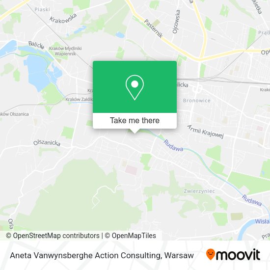 Aneta Vanwynsberghe Action Consulting map