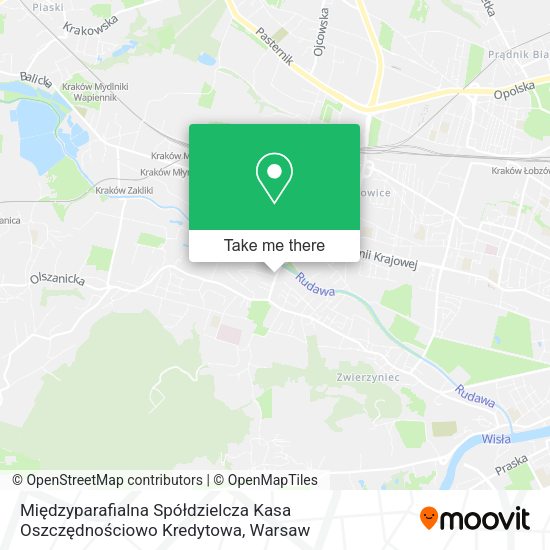 Międzyparafialna Spółdzielcza Kasa Oszczędnościowo Kredytowa map