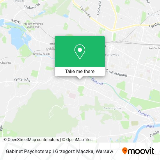 Gabinet Psychoterapii Grzegorz Mączka map