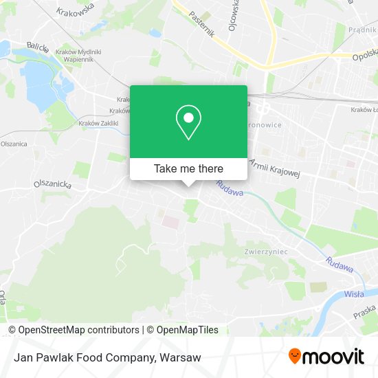 Jan Pawlak Food Company map