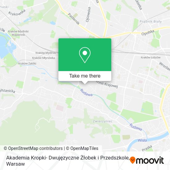 Akademia Kropki- Dwujęzyczne Żłobek i Przedszkole map