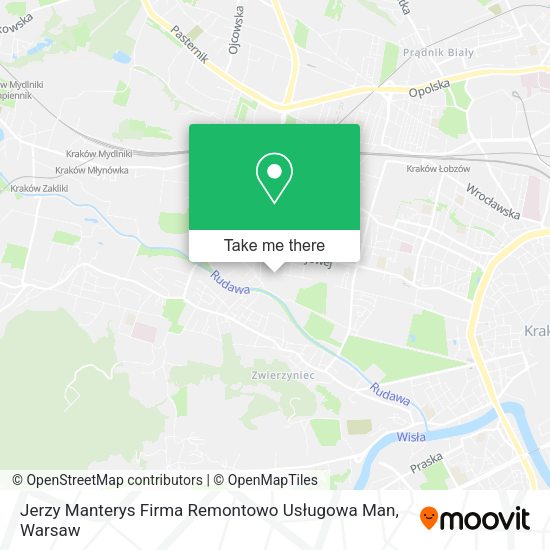 Jerzy Manterys Firma Remontowo Usługowa Man map