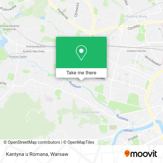 Карта Kantyna u Romana