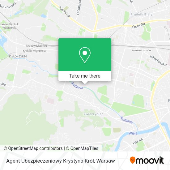 Agent Ubezpieczeniowy Krystyna Król map