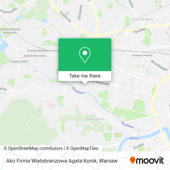 Ako Firma Wielobranzowa Agata Konik map