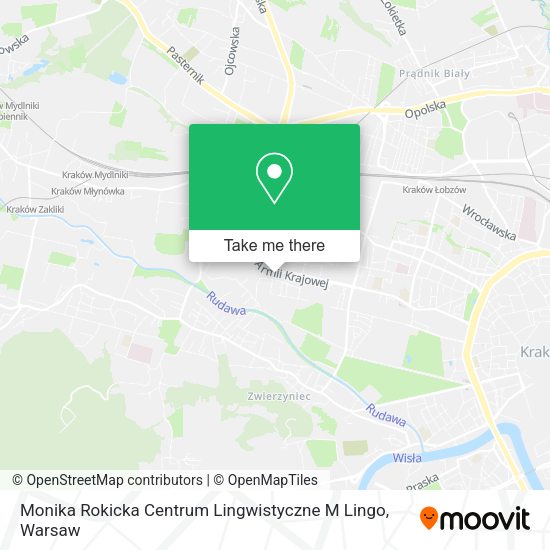 Monika Rokicka Centrum Lingwistyczne M Lingo map