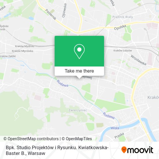 Bpk. Studio Projektów i Rysunku. Kwiatkowska-Baster B. map