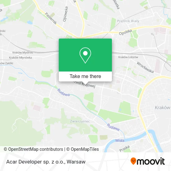 Карта Acar Developer sp. z o.o.