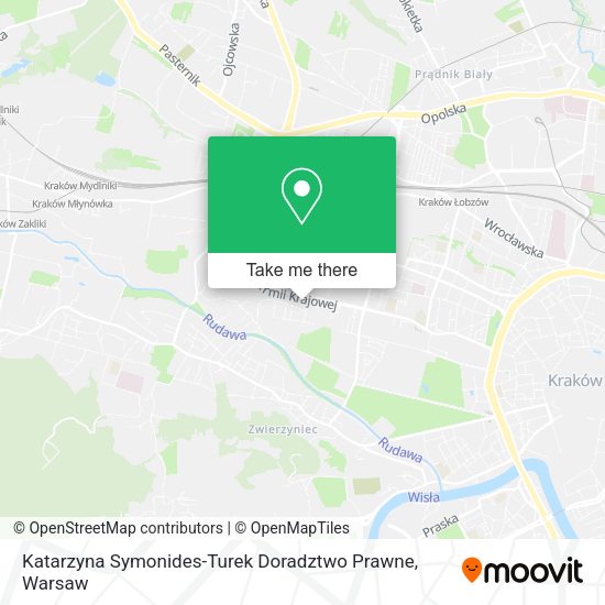 Katarzyna Symonides-Turek Doradztwo Prawne map