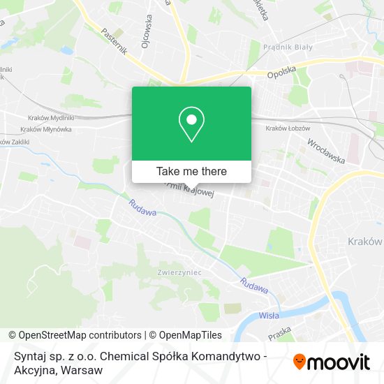 Syntaj sp. z o.o. Chemical Spółka Komandytwo - Akcyjna map