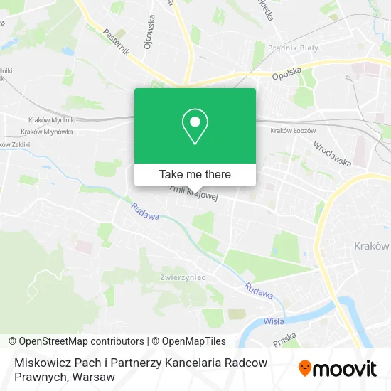 Карта Miskowicz Pach i Partnerzy Kancelaria Radcow Prawnych