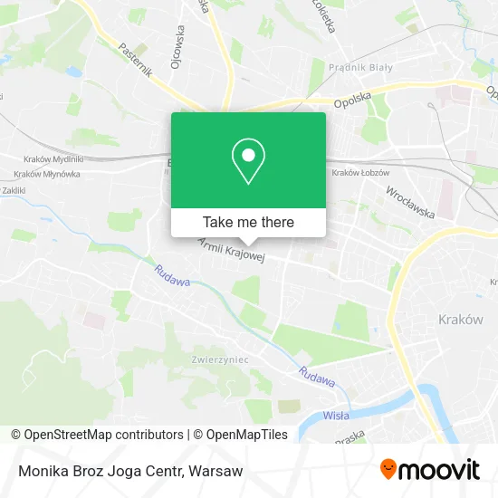 Карта Monika Broz Joga Centr