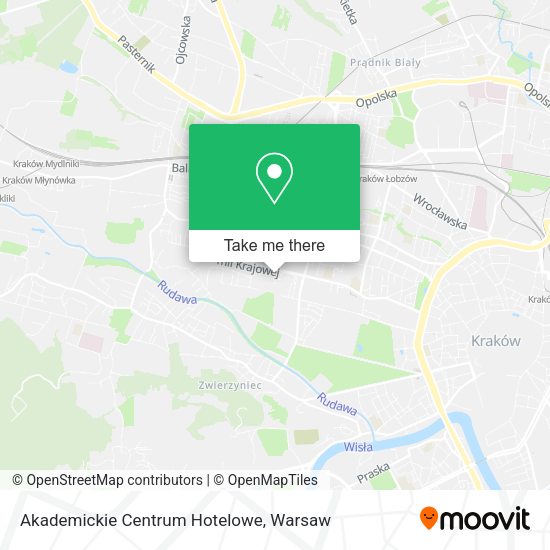 Akademickie Centrum Hotelowe map