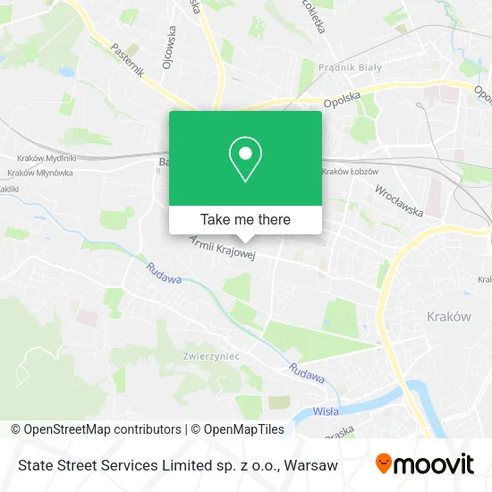 Карта State Street Services Limited sp. z o.o.