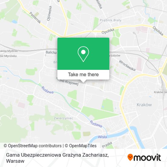 Gama Ubezpieczeniowa Grażyna Zachariasz map