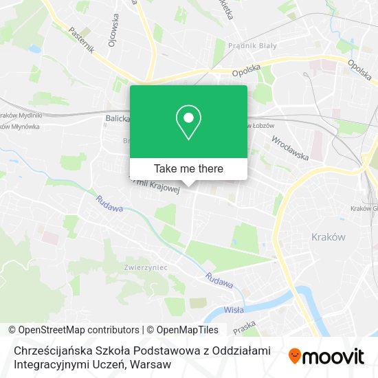 Chrześcijańska Szkoła Podstawowa z Oddziałami Integracyjnymi Uczeń map