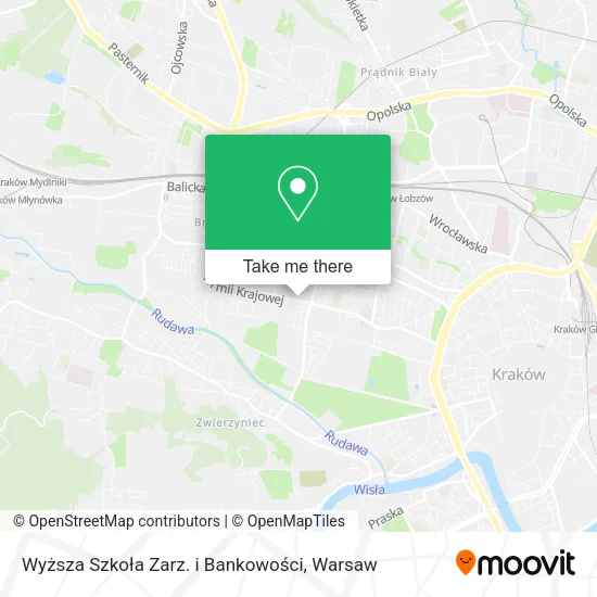 Wyższa Szkoła Zarz. i Bankowości map