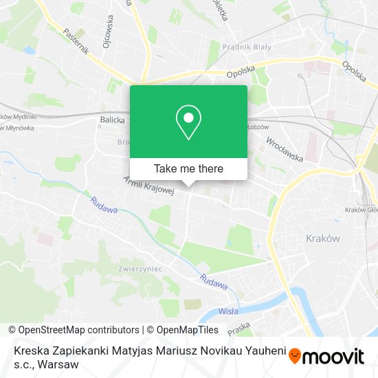 Kreska Zapiekanki Matyjas Mariusz Novikau Yauheni s.c. map