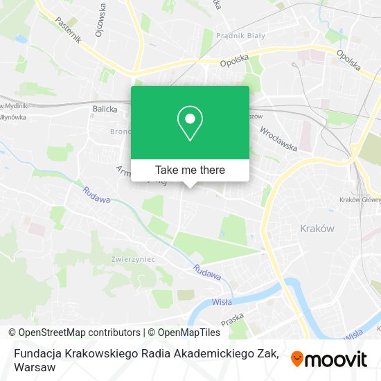 Fundacja Krakowskiego Radia Akademickiego Zak map