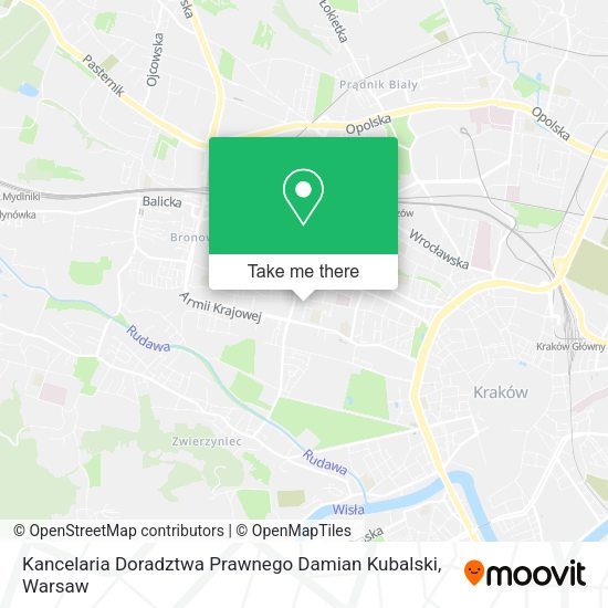 Kancelaria Doradztwa Prawnego Damian Kubalski map