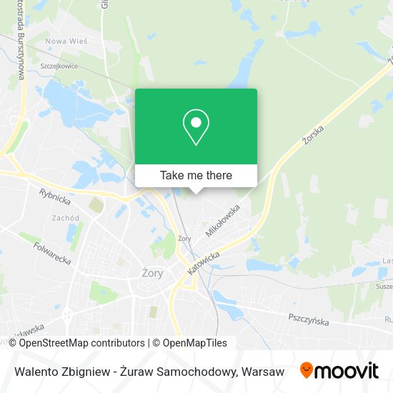 Walento Zbigniew - Żuraw Samochodowy map