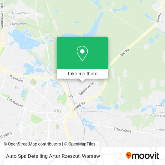 Карта Auto Spa Detailing Artur Rzeszut