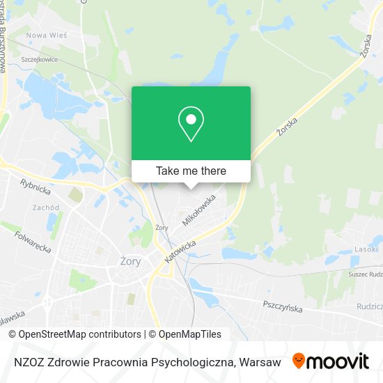 NZOZ Zdrowie Pracownia Psychologiczna map