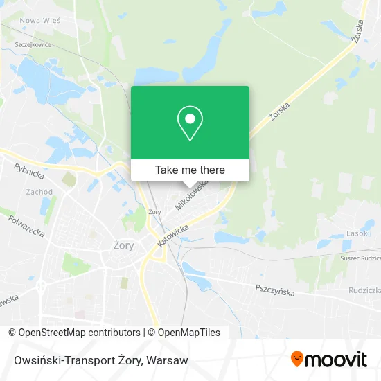 Карта Owsiński-Transport Żory