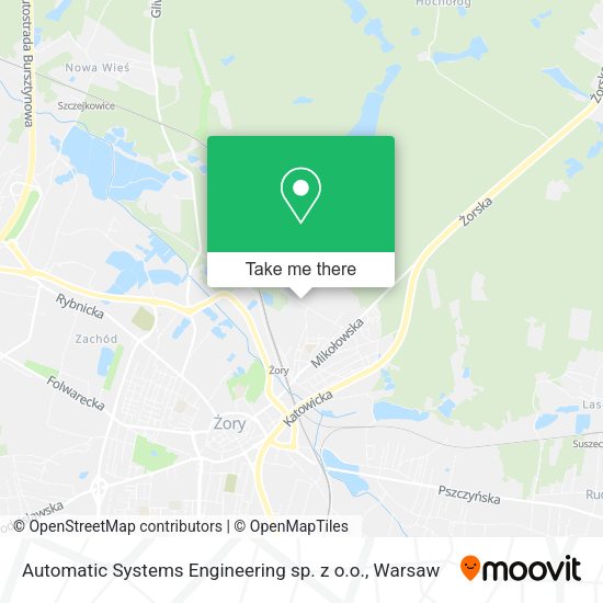 Automatic Systems Engineering sp. z o.o. map